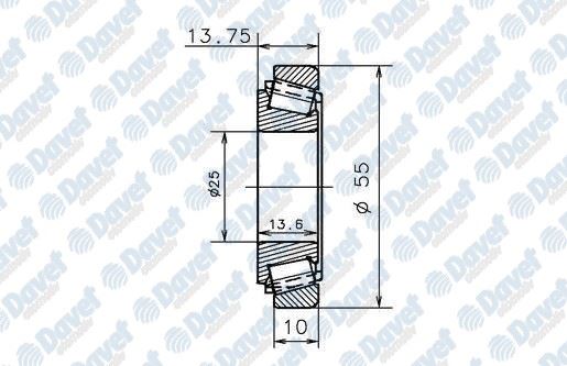 SNR EC42192YS02H206 Sanziman Rulmani Bravo 1.4